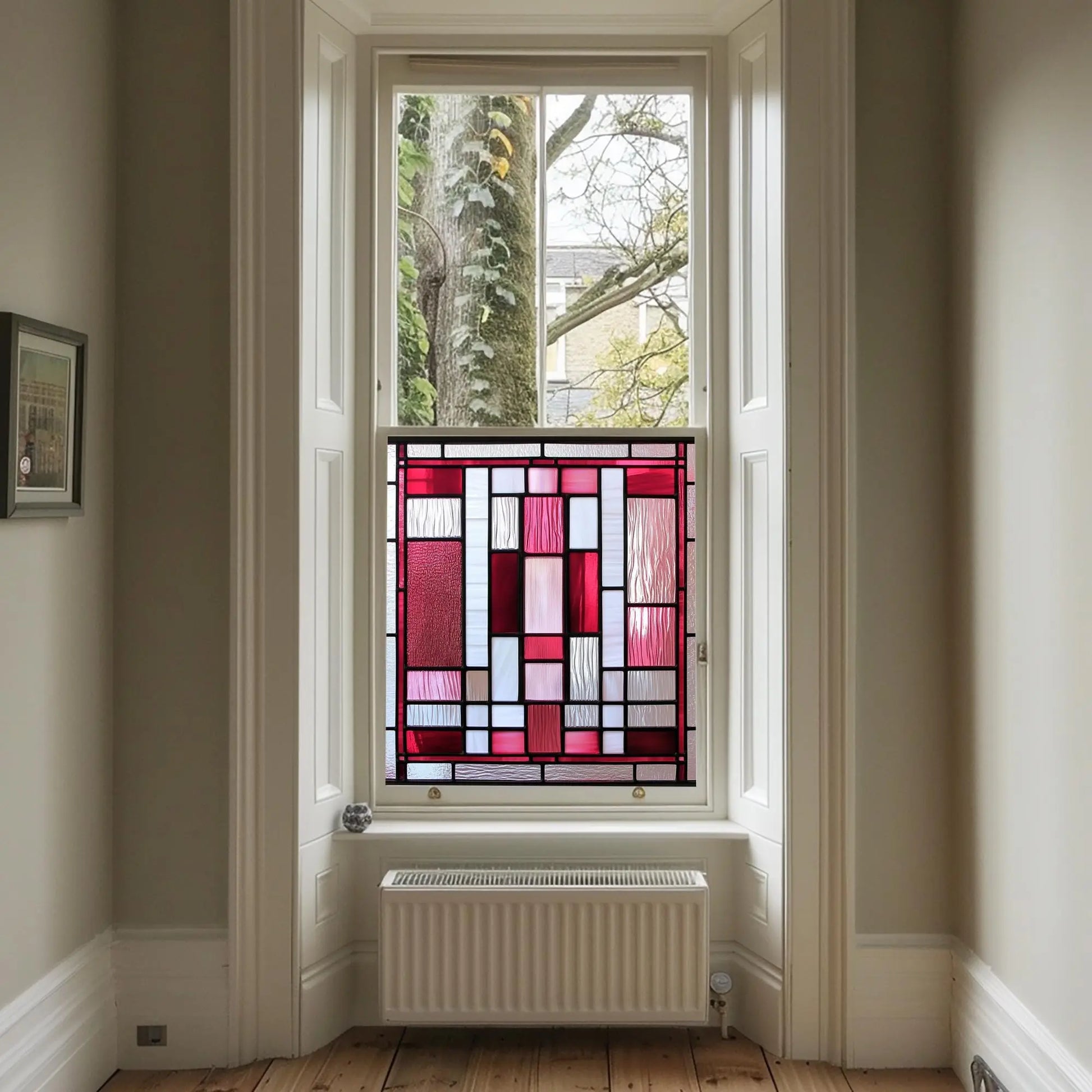 Ozieri Stained Glass Window Film - Transform Your Space Creative Windows