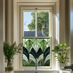 Senise Privacy Stained Glass Widow Film Creative Windows