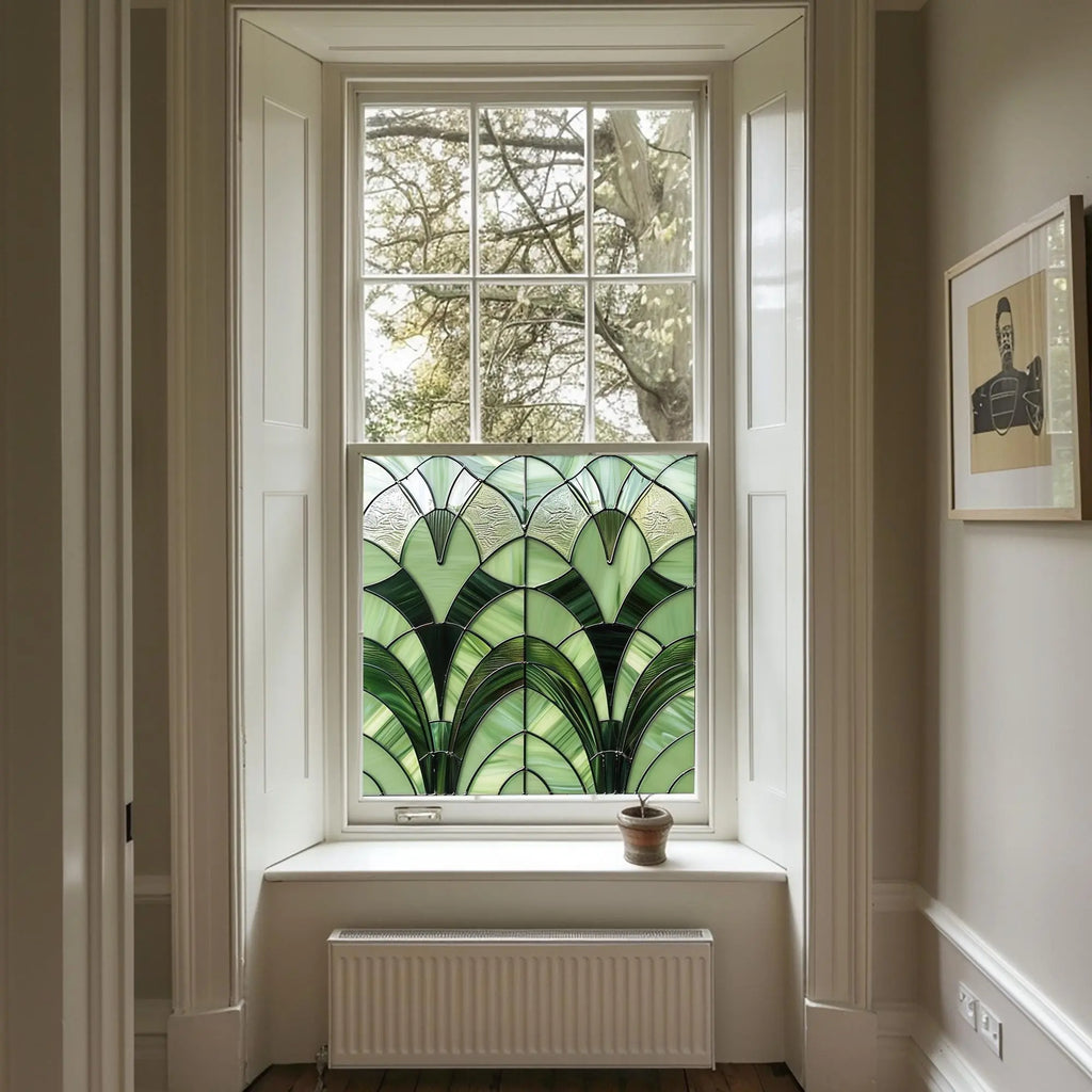 Villabate Stained Glass Privacy Window Film Creative Windows
