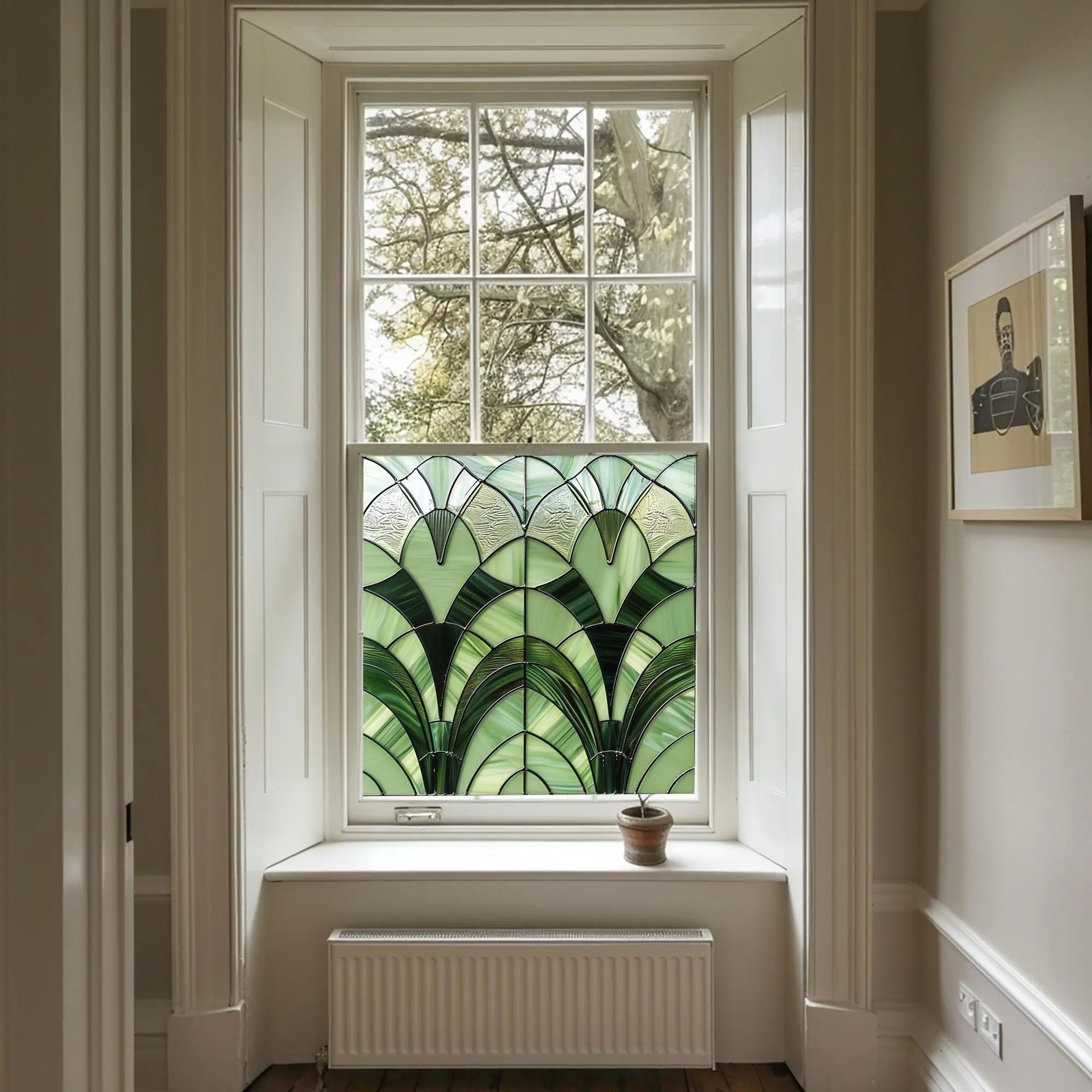 Villabate Stained Glass Privacy Window Film Creative Windows