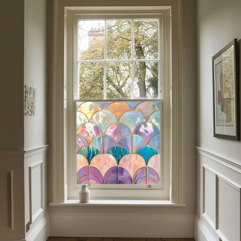 Aosta Privacy Stained Glass Window Film Creative Windows
