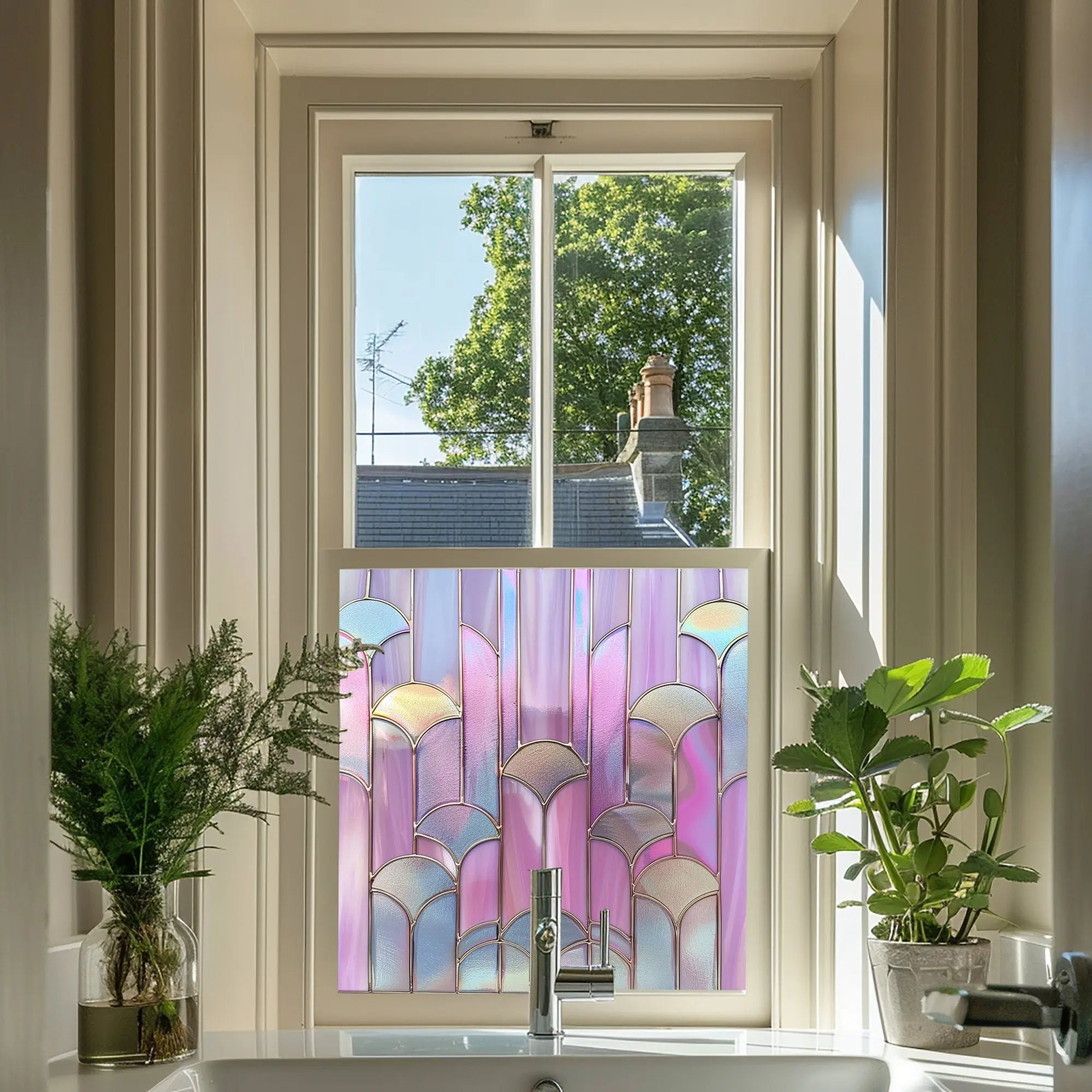 Uta Stained Glass Privacy Window Film Creative Windows