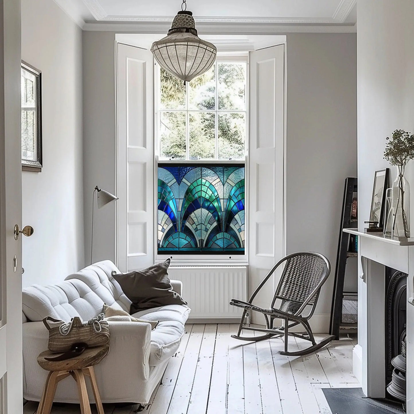 Issime Privacy Stained Glass Window Film Creative Windows