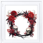 Gothic Halloween Window Decals Creative Windows
