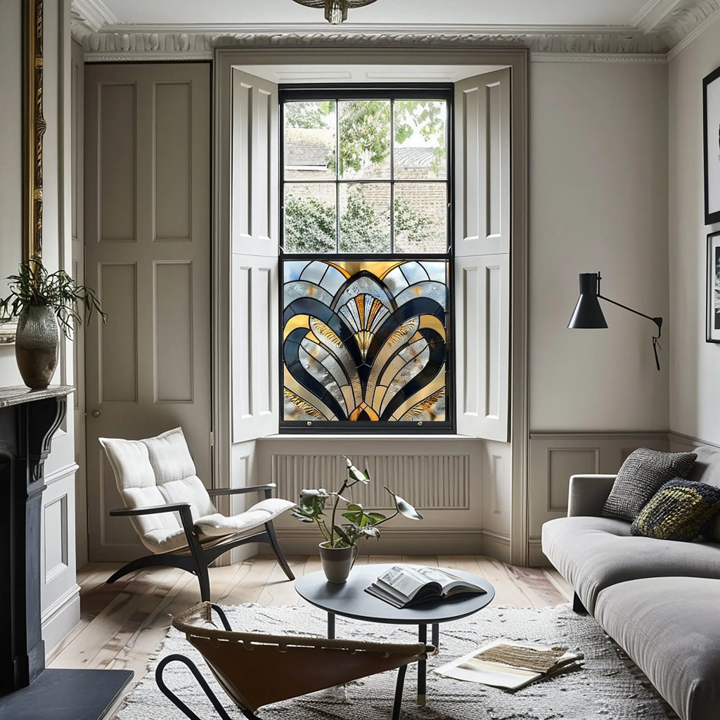 Vasia Privacy Stained Glass Window Film Creative Windows