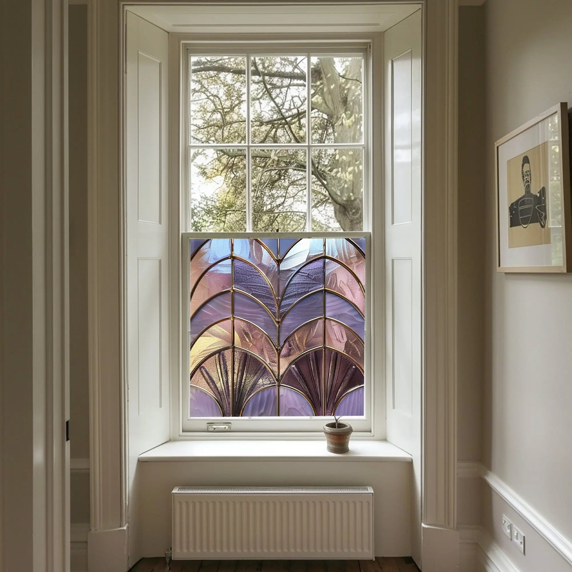 Zogno Stained Glass Privacy Window Film Creative Windows