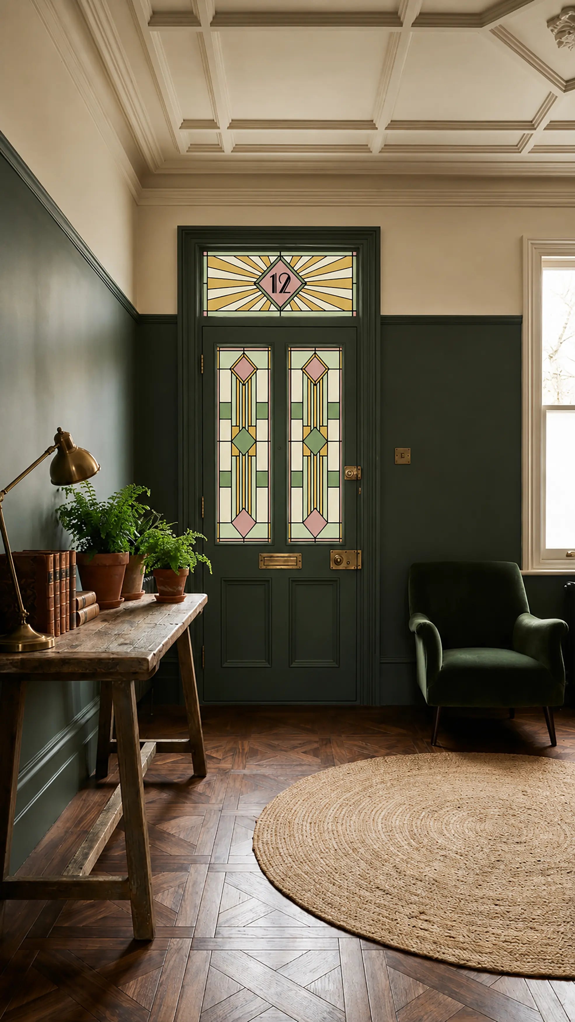 Stained Glass Window Film