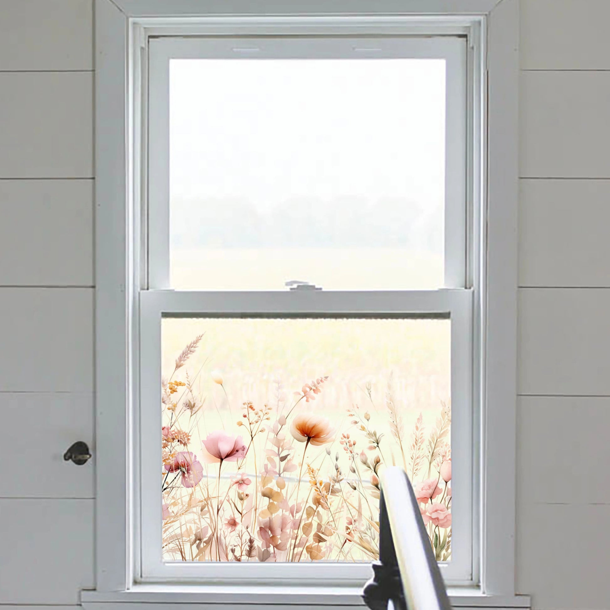 Floral Patterned Window Border