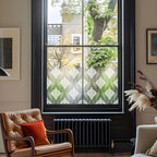 Syracuse Privacy Frosted Window Film Border - Creative Windows