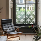 Syracuse Privacy Frosted Window Film Border - Creative Windows