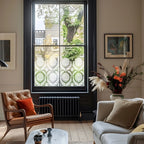 Gurro Frosted Privacy Window Film Border Creative Windows