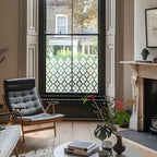Segariu Privacy Frosted Window Film Border Creative Windows