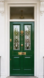 Victorian Door Glass Window Film | Front Door Privacy Film UK