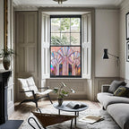 Rio Art Deco Window Film For Glass Creative Windows