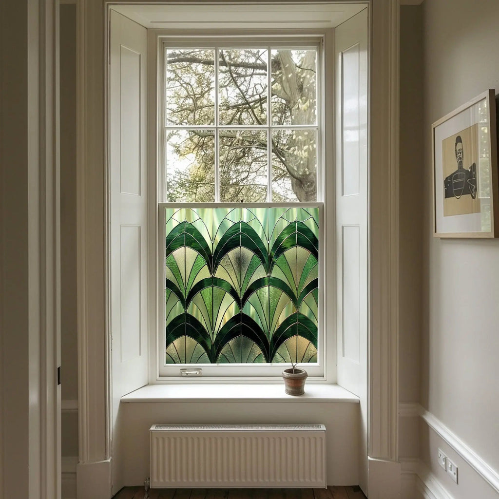 Ascea Stained Glass Privacy Window Film Creative Windows