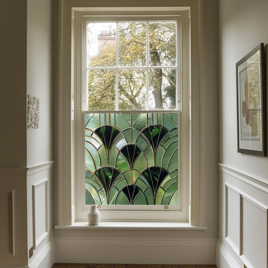 Maó Stained Glass Privacy Window Film Creative Windows