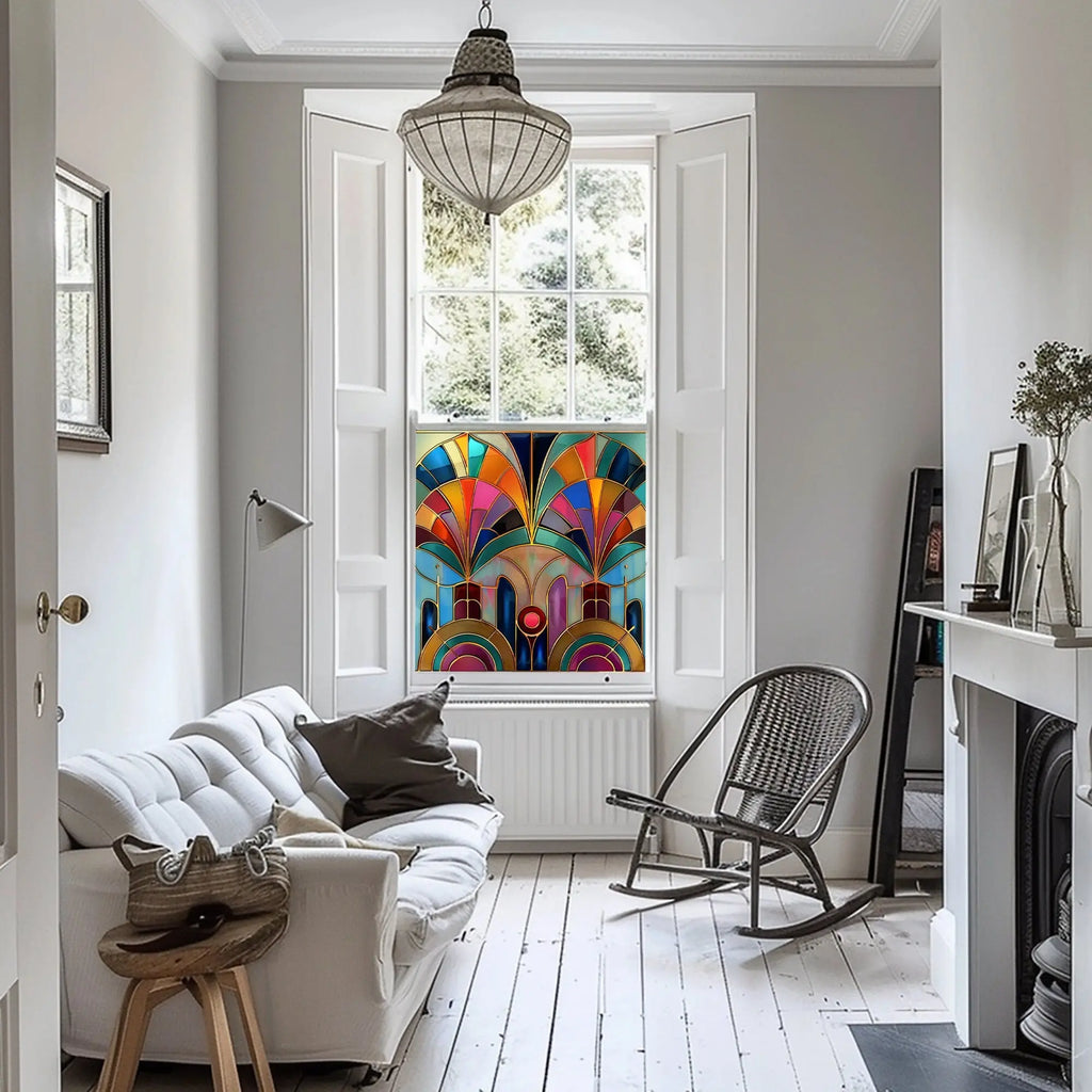 Vadena Stained Glass Privacy Window Film Creative Windows