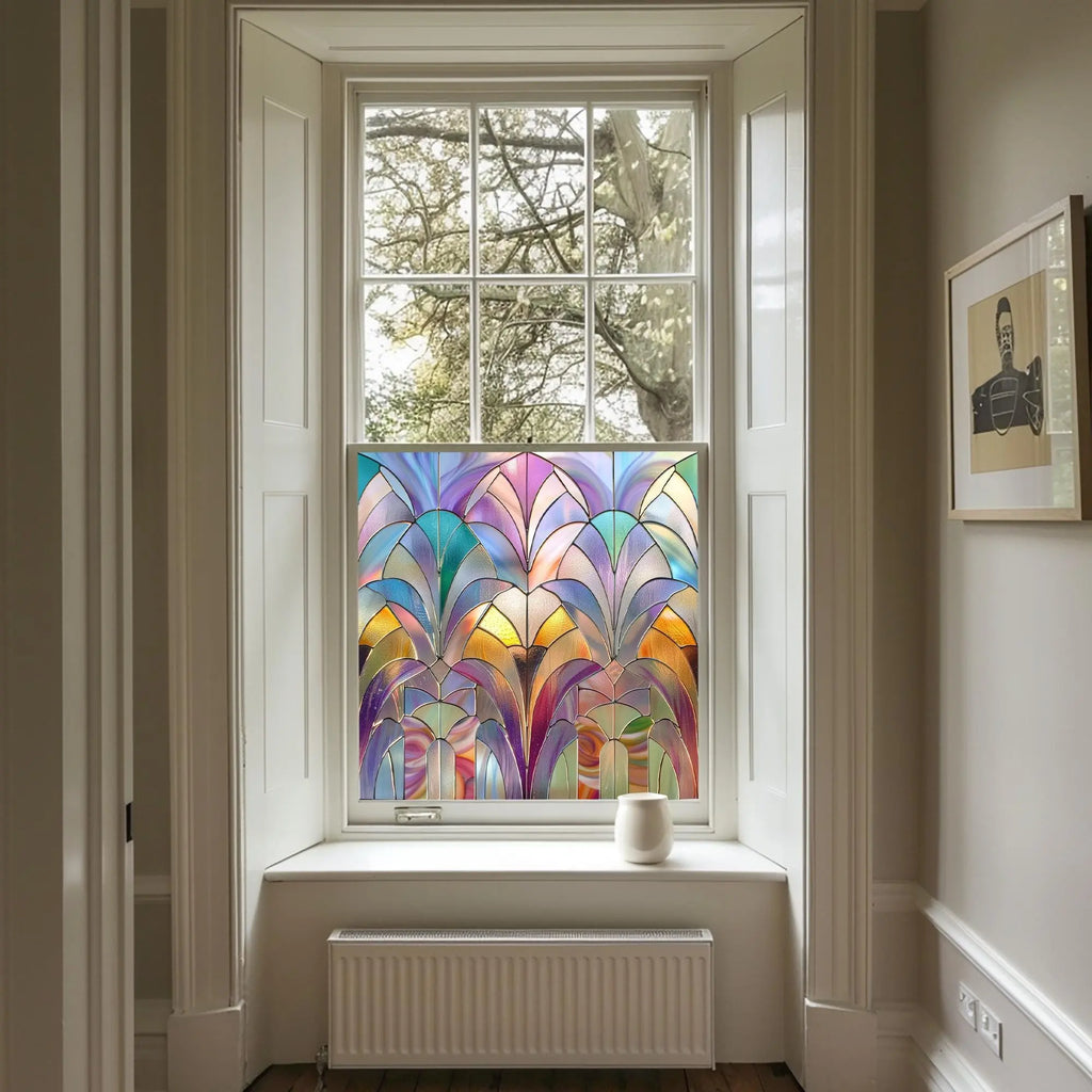 Ardore Privacy Stained Glass Window Film Creative Windows