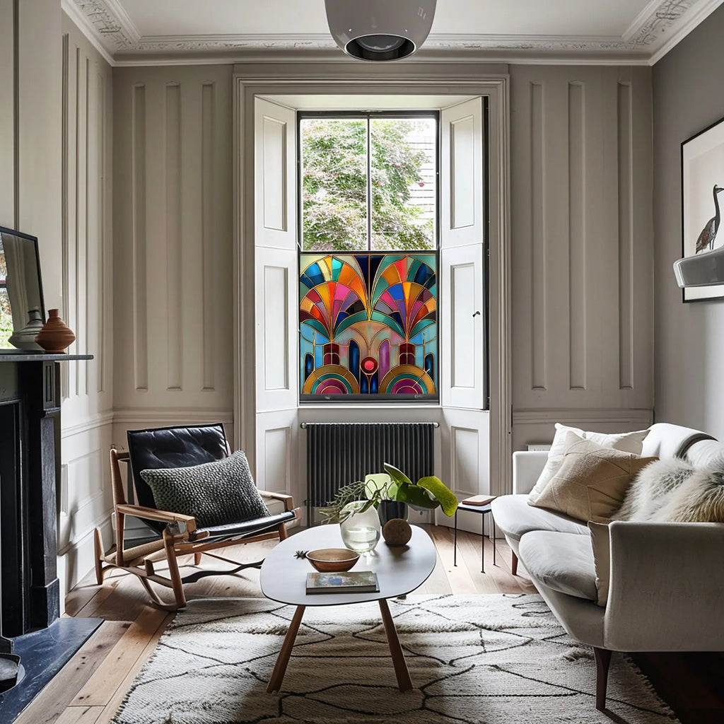 Vadena Stained Glass Privacy Window Film Creative Windows