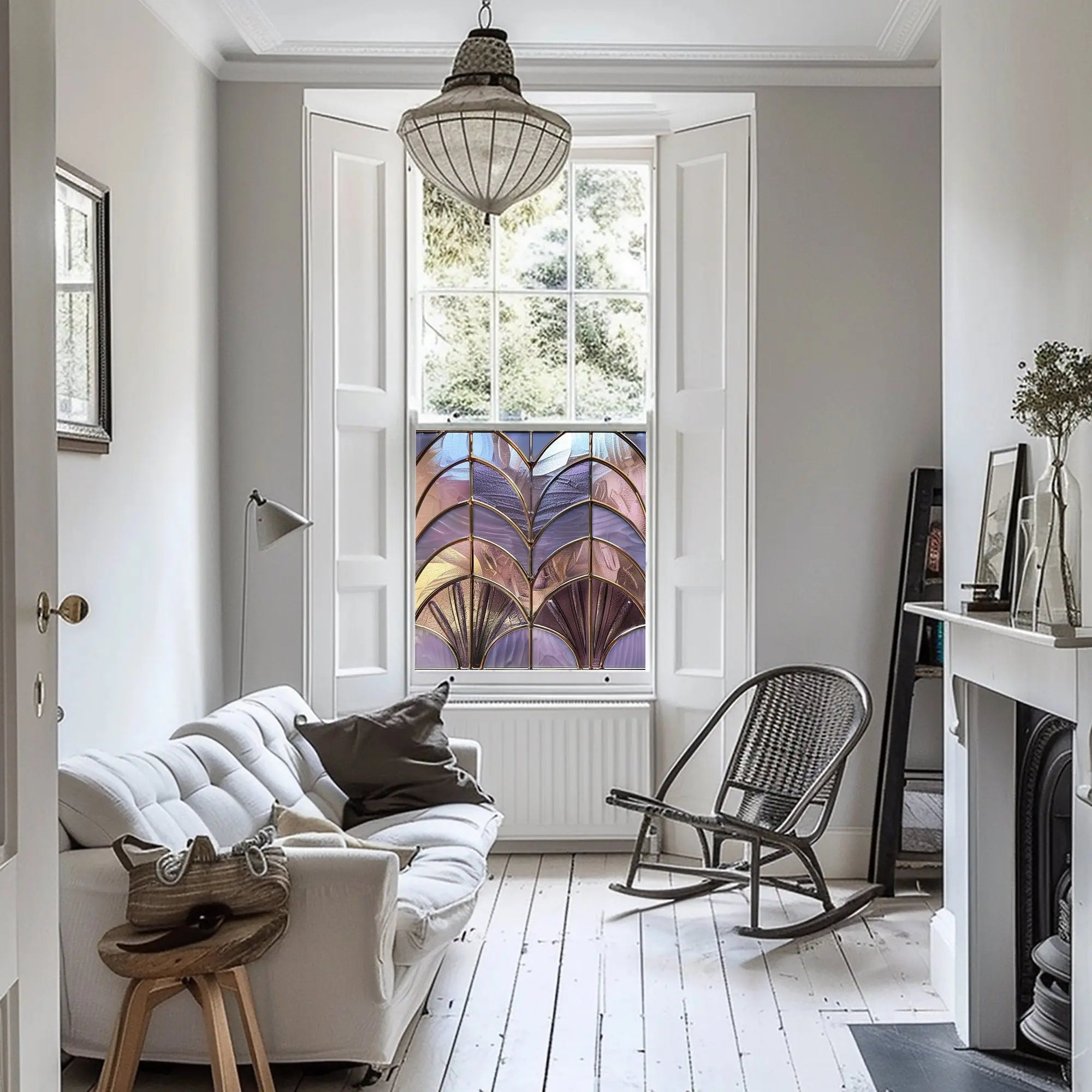 Zogno Stained Glass Privacy Window Film Creative Windows