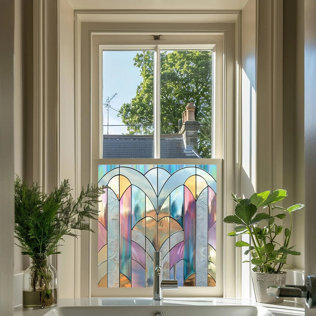 Merone Stained Glass Window Film Creative Windows