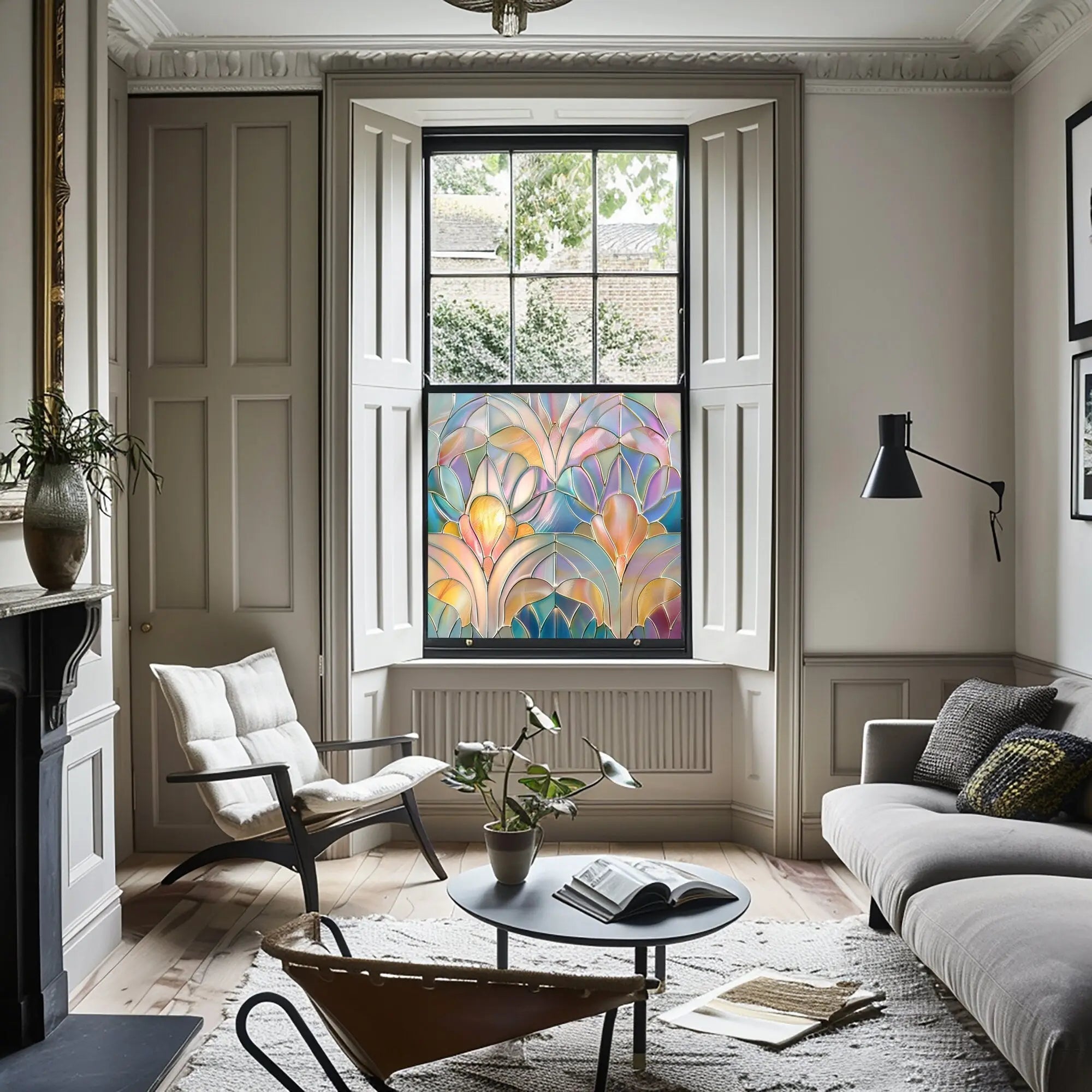 Usini Stained Glass Window Film Creative Windows