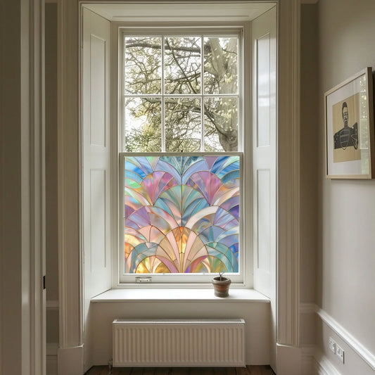 Tusa Stained Glass Widow Film Creative Windows
