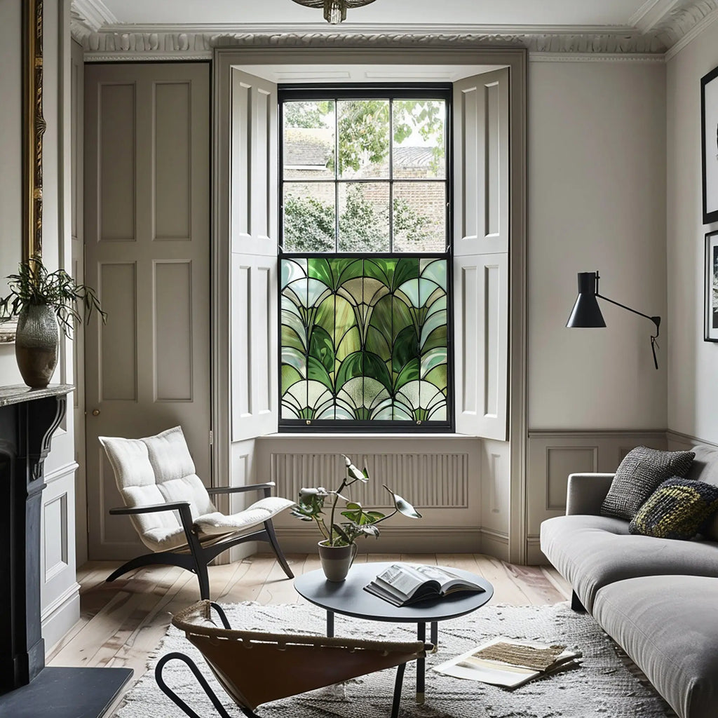 Villaga Stained Glass Privacy Window Film Creative Windows