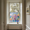 Window Film, Privacy Window Film, Art Deco Window Film, Decorative Window Film, Window, Front Door Window Film, Stained Glass Window Film Creative Windows