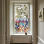 Lenta Stained Glass Privacy Window Film Creative Windows