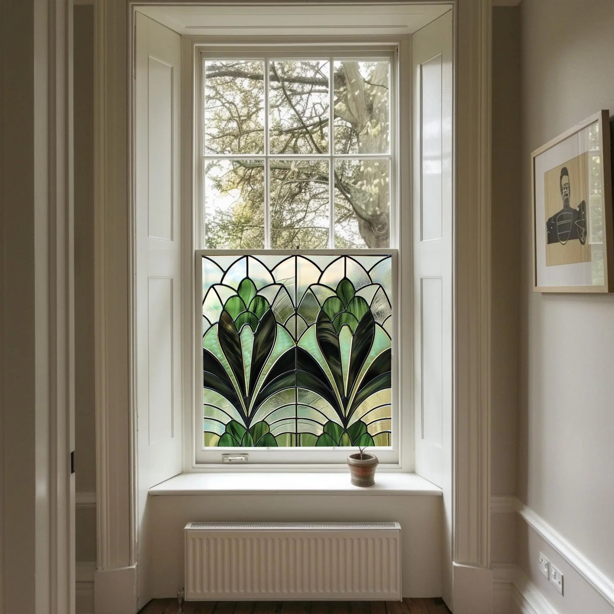 Guiglia Stained Glass Privacy Window Film Creative Windows