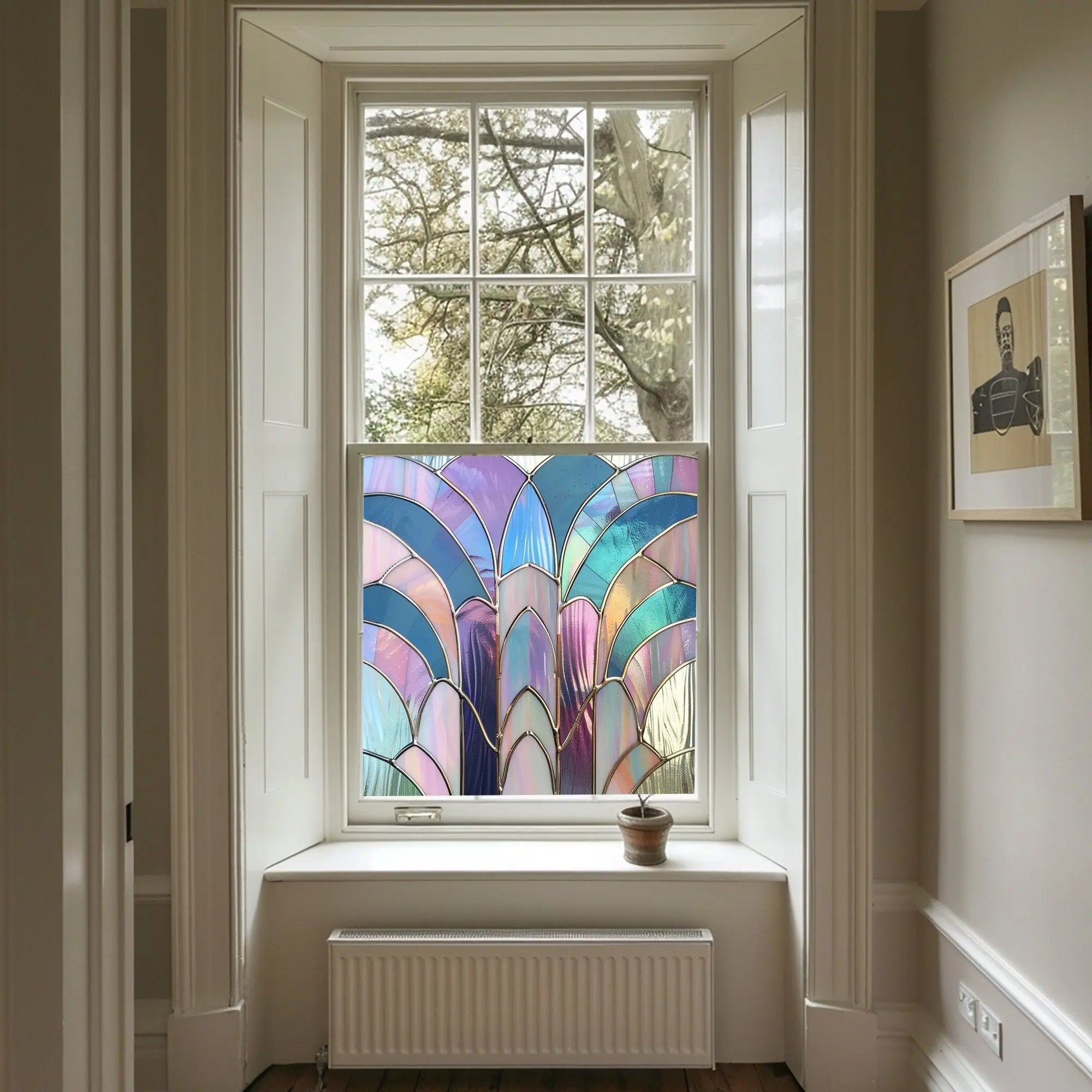 Lamporo Stained Glass Window Film Creative Windows