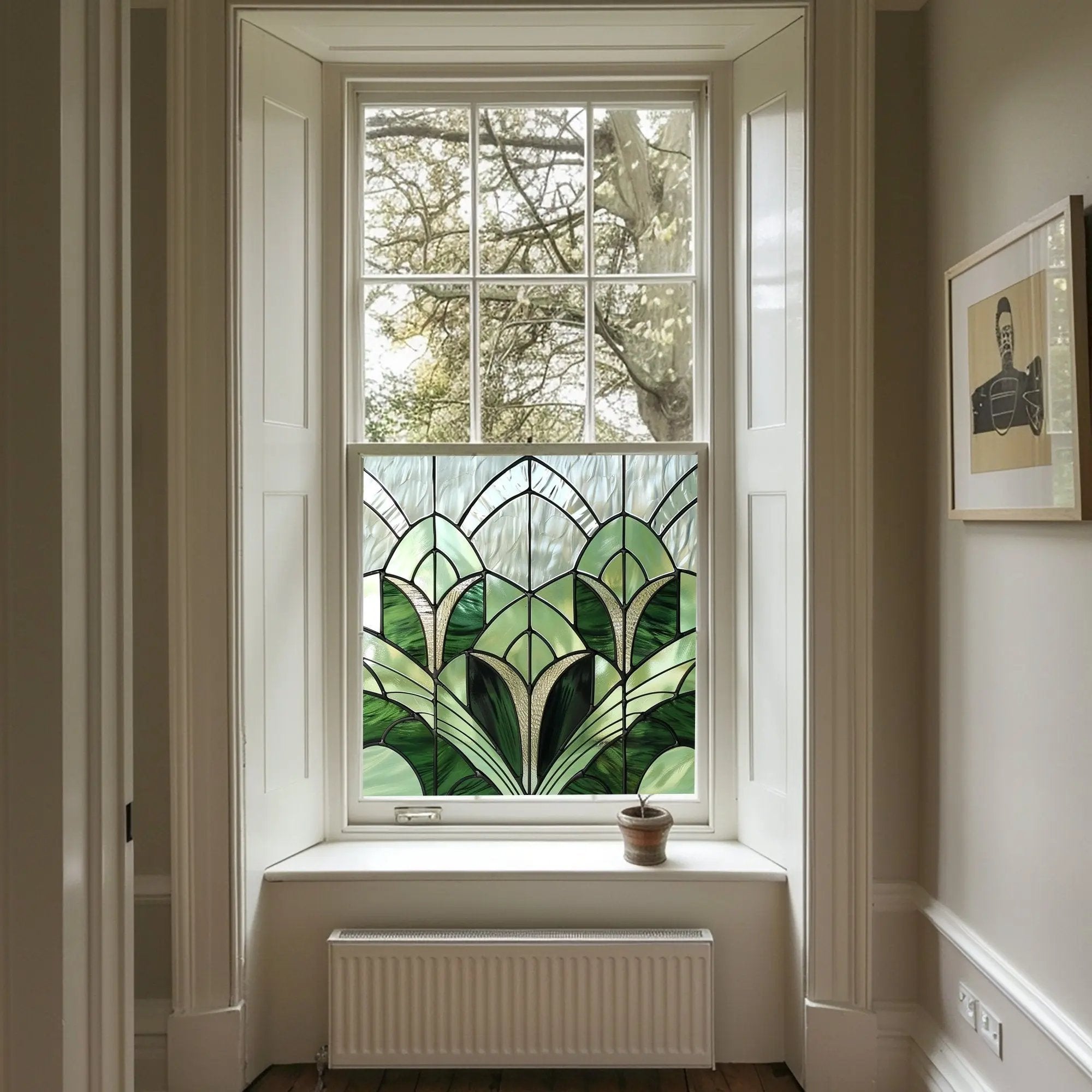 Artena Stained Glass Privacy Window Film Creative Windows