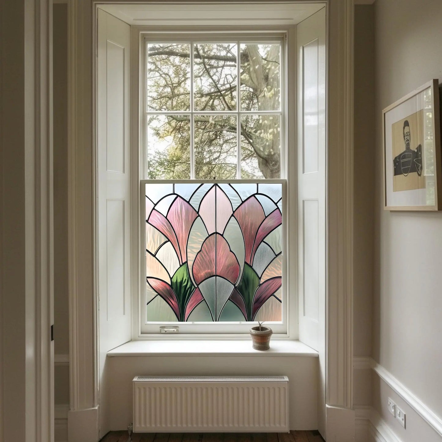Art Deco Window Film - Sulmona Stained Glass Privacy Window Film Creative Windows