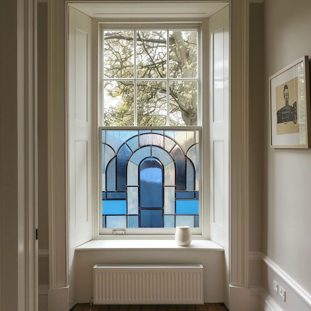 Rabbi Stained Glass Privacy Window Film Creative Windows