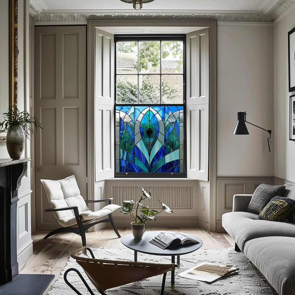 Prunetto Stained Glass Privacy Window Film Creative Windows