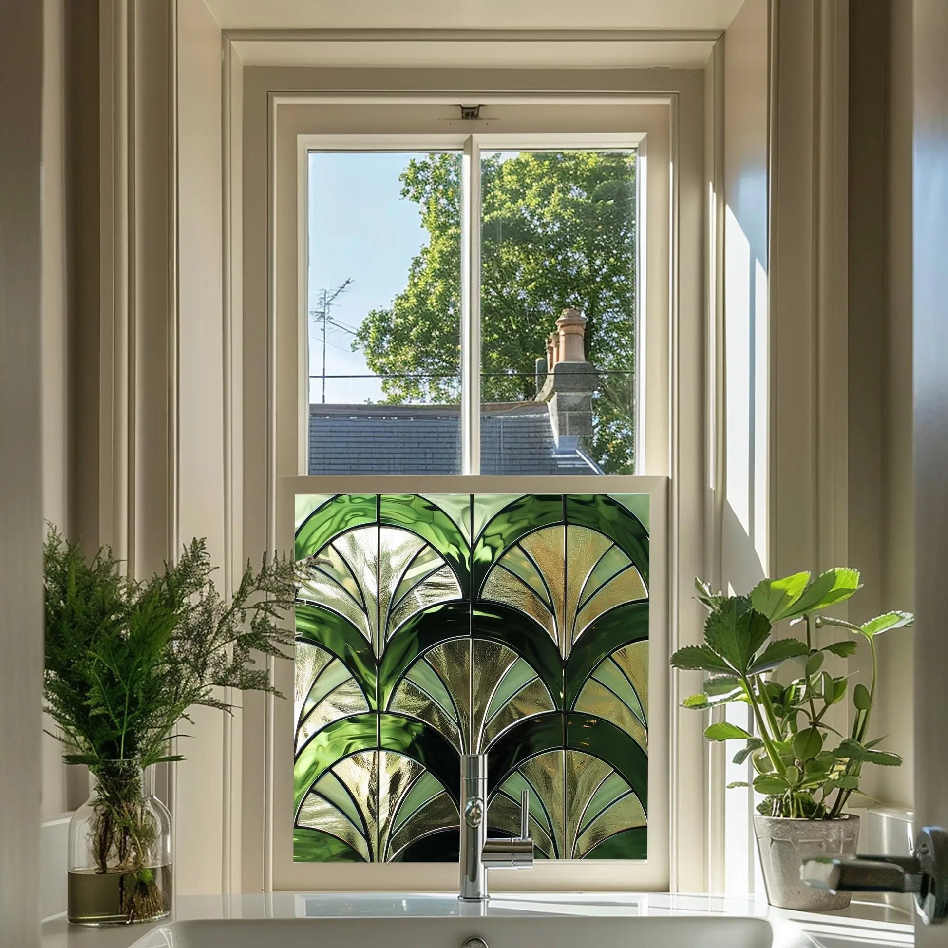 Nove Stained Glass Privacy Window Film Creative Windows