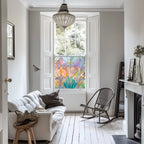 Guazzora Stained Glass Privacy Window Film Creative Windows