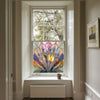 Art Deco Window Film: Serina Privacy Stained Glass Window Film Creative Windows