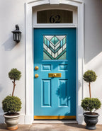 Livraga Blue Decorative Privacy Window Film Creative Windows