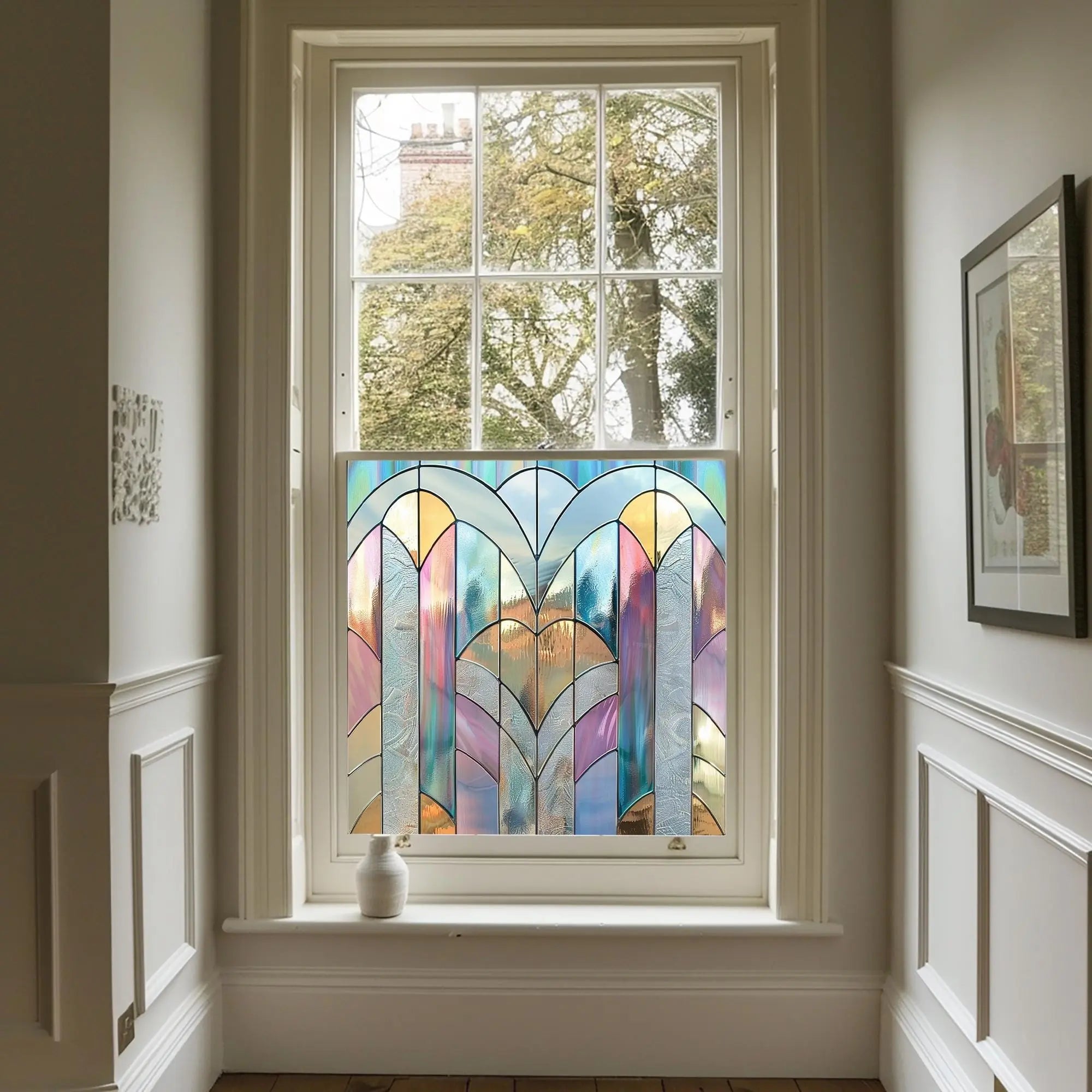 Merone Stained Glass Window Film Creative Windows