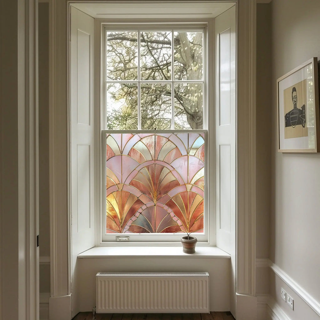 Vacone Privacy Stained Glass Window Film Creative Windows