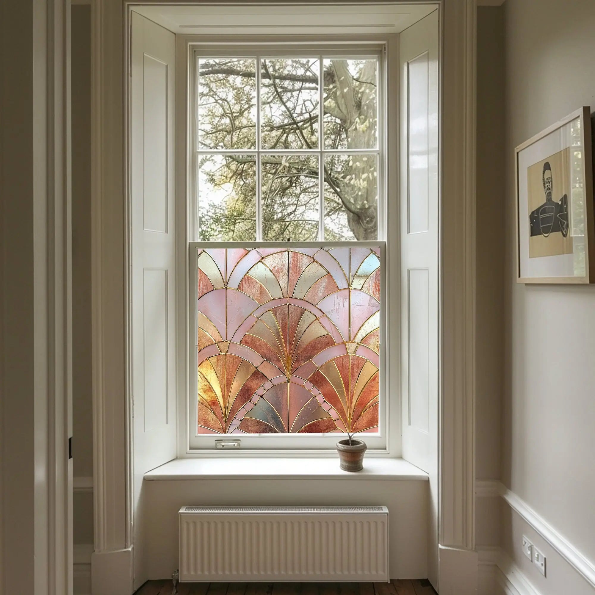Vacone Privacy Stained Glass Window Film Creative Windows