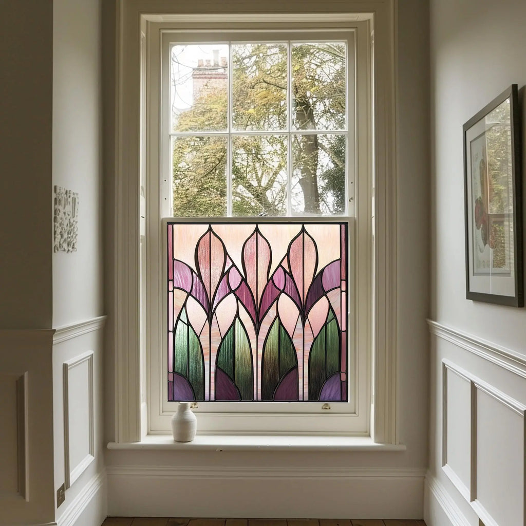 Jerzu Privacy Stained Glass Window Film Creative Windows