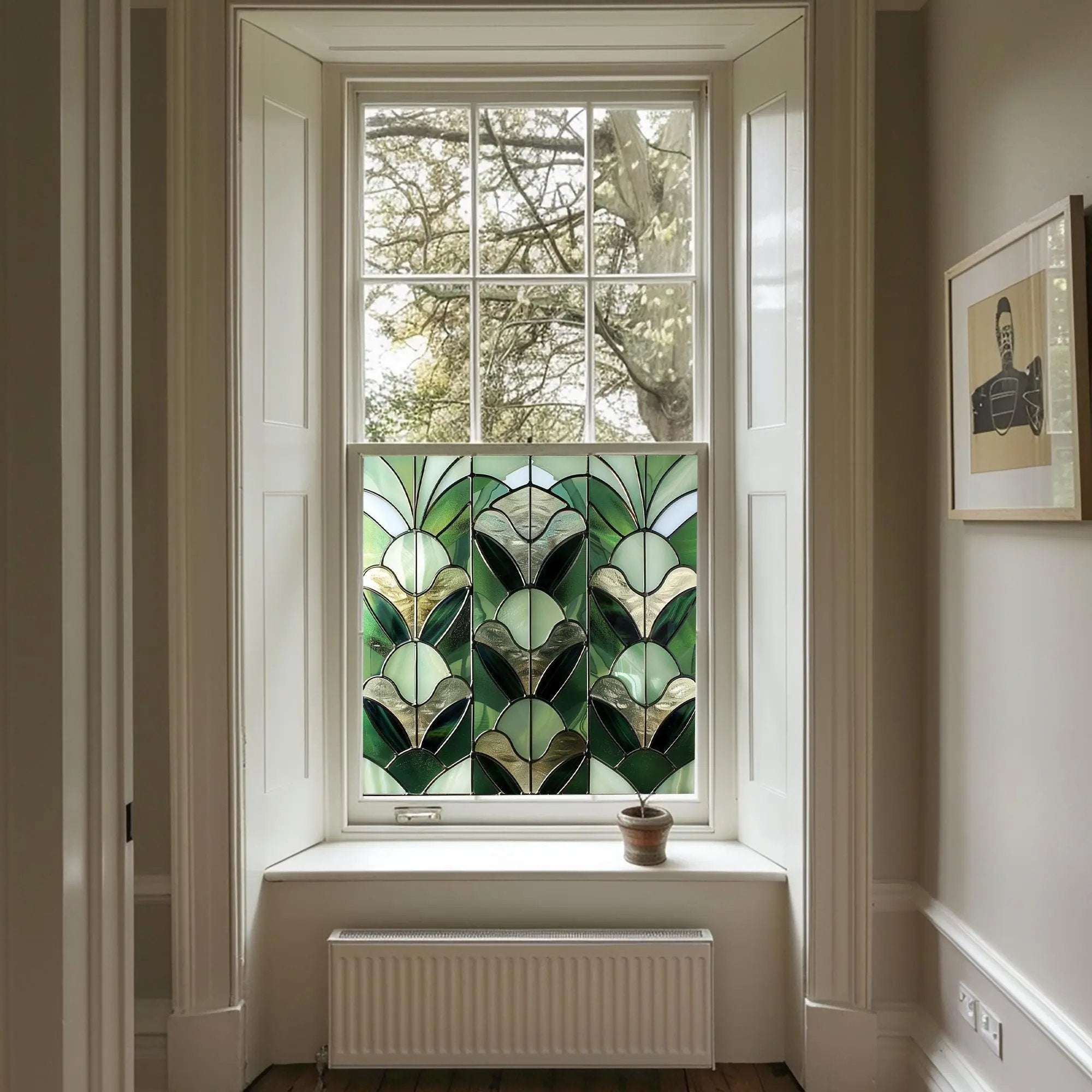 Atrani Stained Glass Privacy Window Film Creative Windows