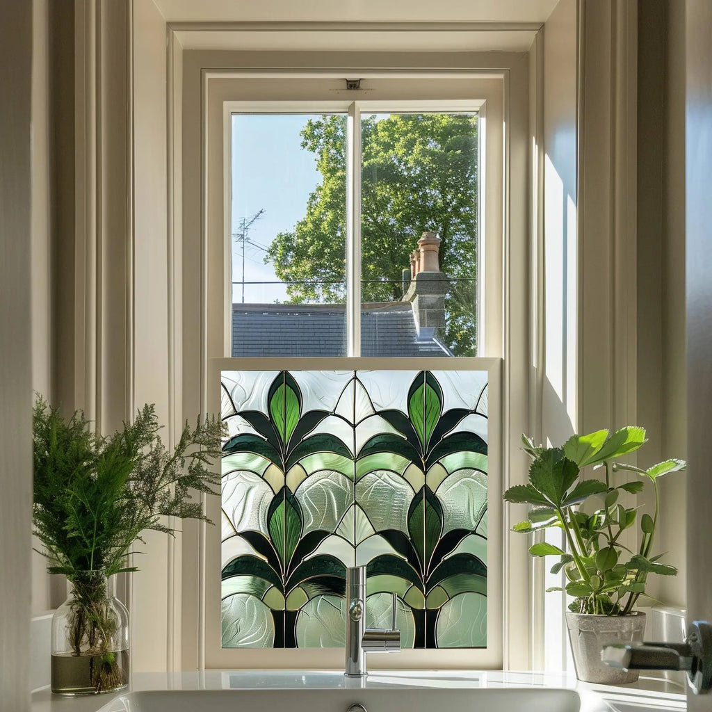 Burgos Art Deco Stained Glass Window Film Creative Windows