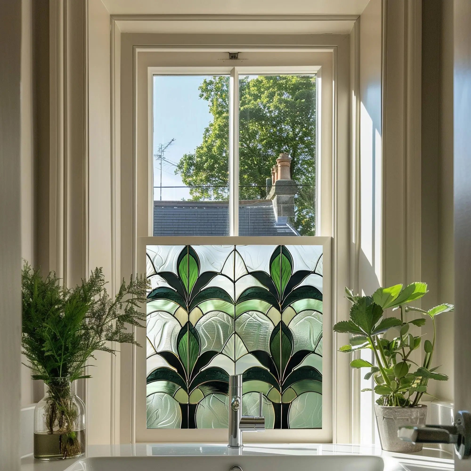 Burgos Art Deco Stained Glass Window Film Creative Windows