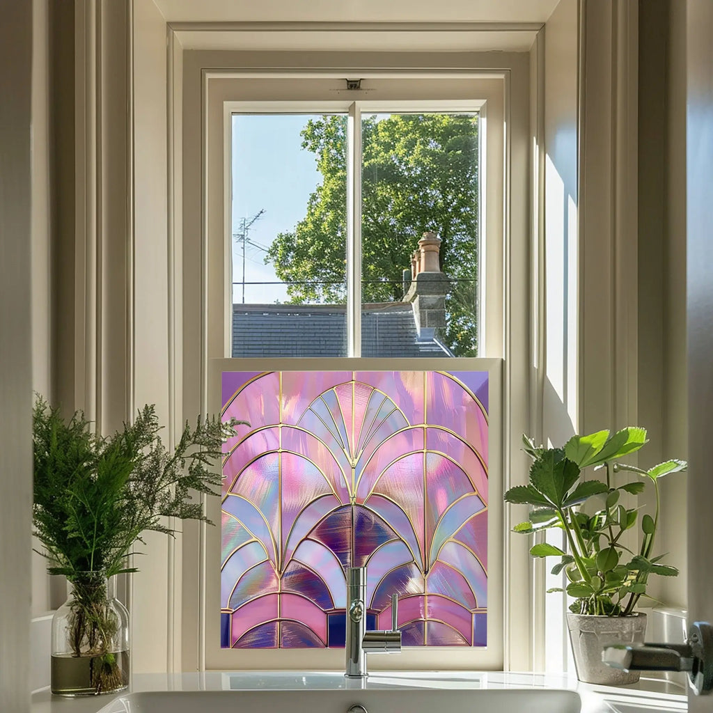 Veggiano Stained Glass Privacy Window Film Creative Windows