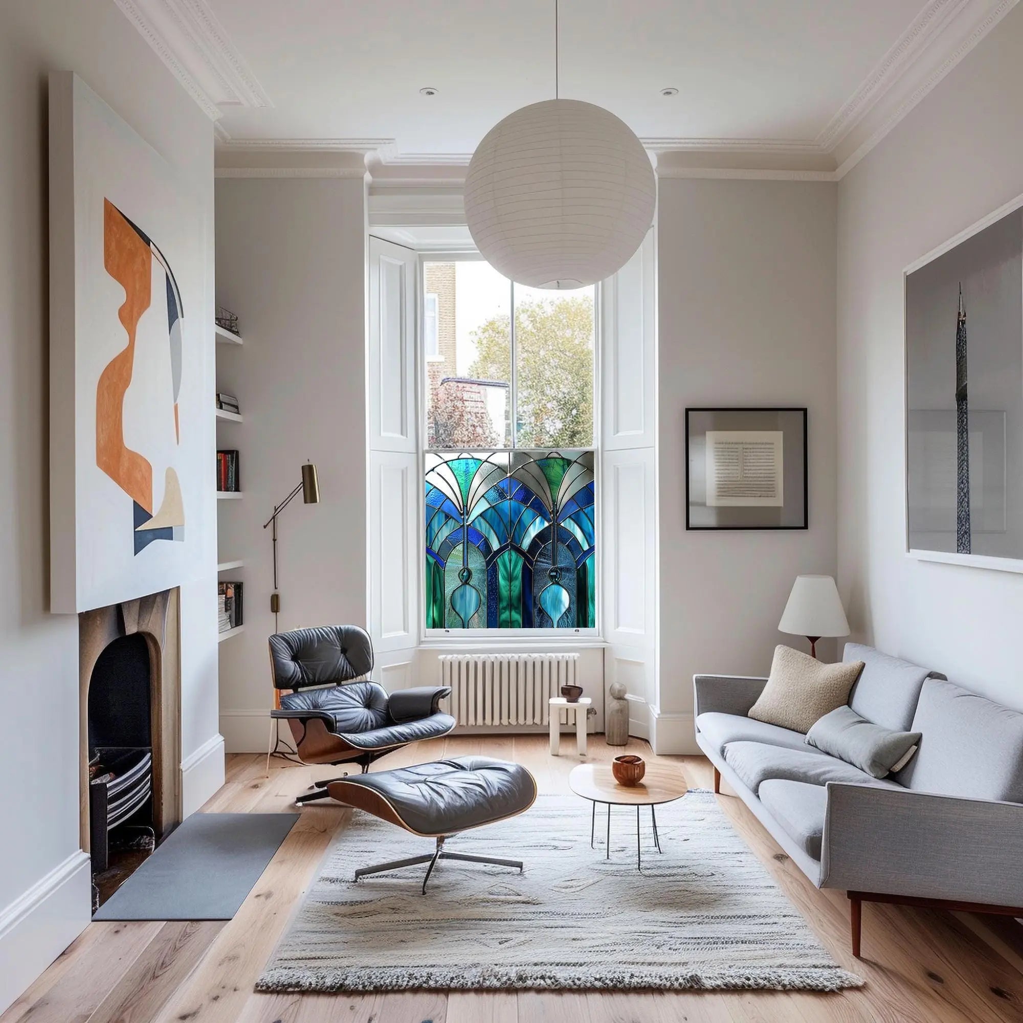 Valdepeñas Stained Glass Window Film For Privacy Creative Windows
