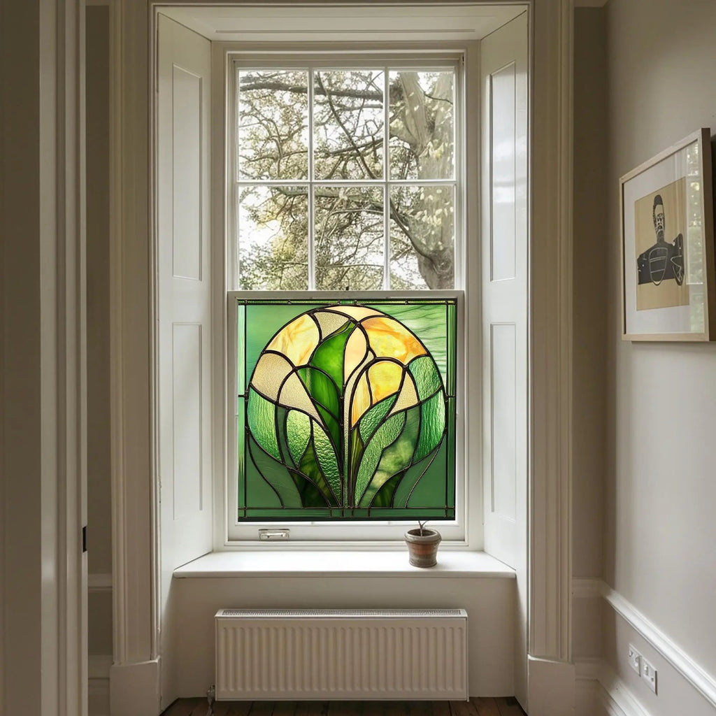 Asti Privacy Stained Glass Window Film Creative Windows